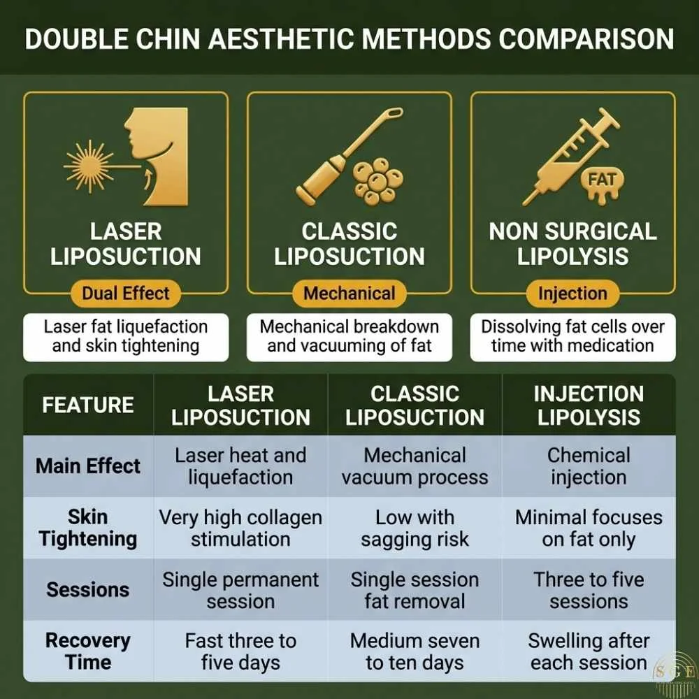 Can laser fix a double chin Turkey Sakarya